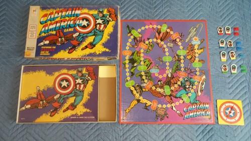 Captain america board game - board,